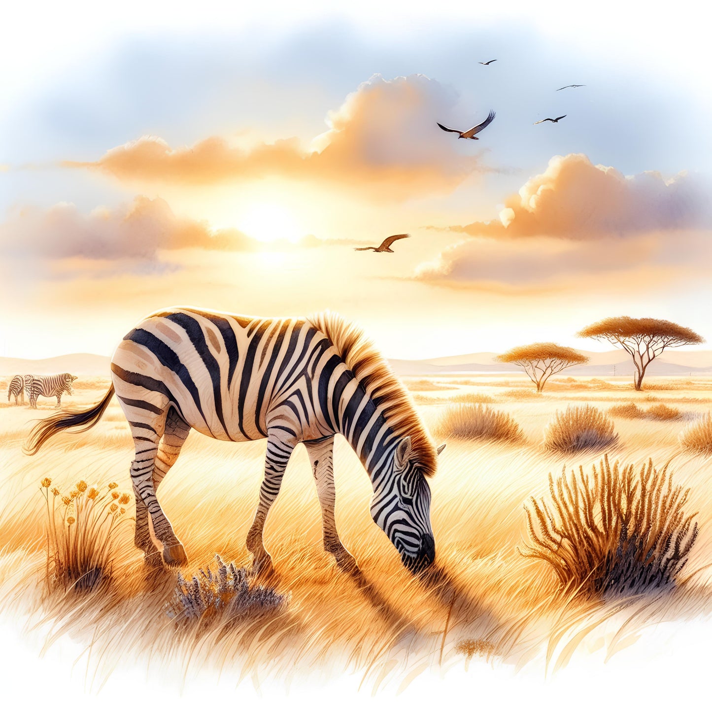 affiche zebre
