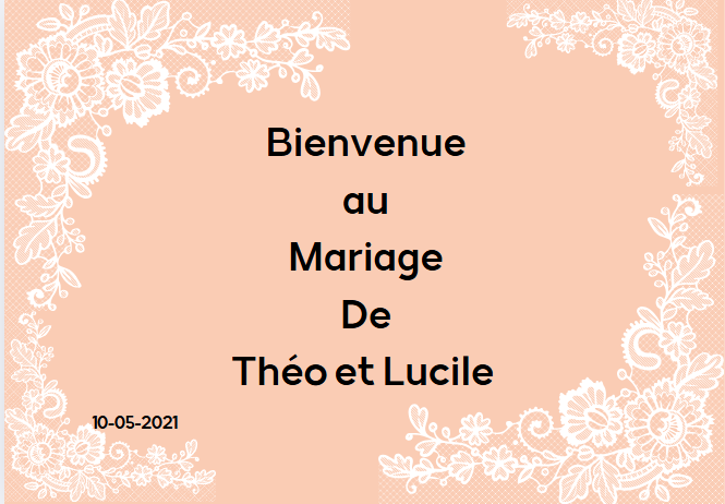 Affiche de bienvenue bohème chic