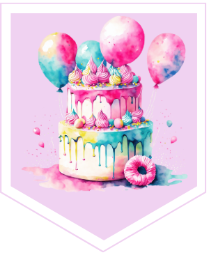 happy birthday fanions