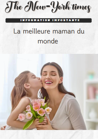 affiche de journal