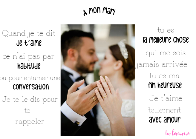 a mon mari