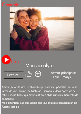 affiche netflix meuilleure amie