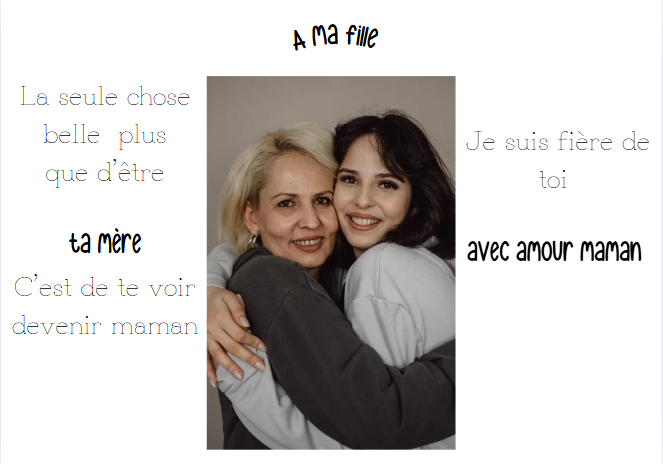 à ma fille