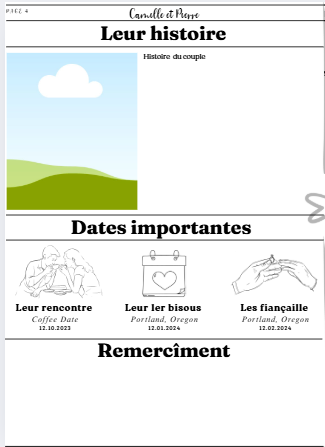 Gazette mariés