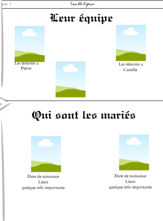 Gazette mariés
