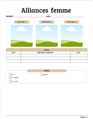 planner mariage