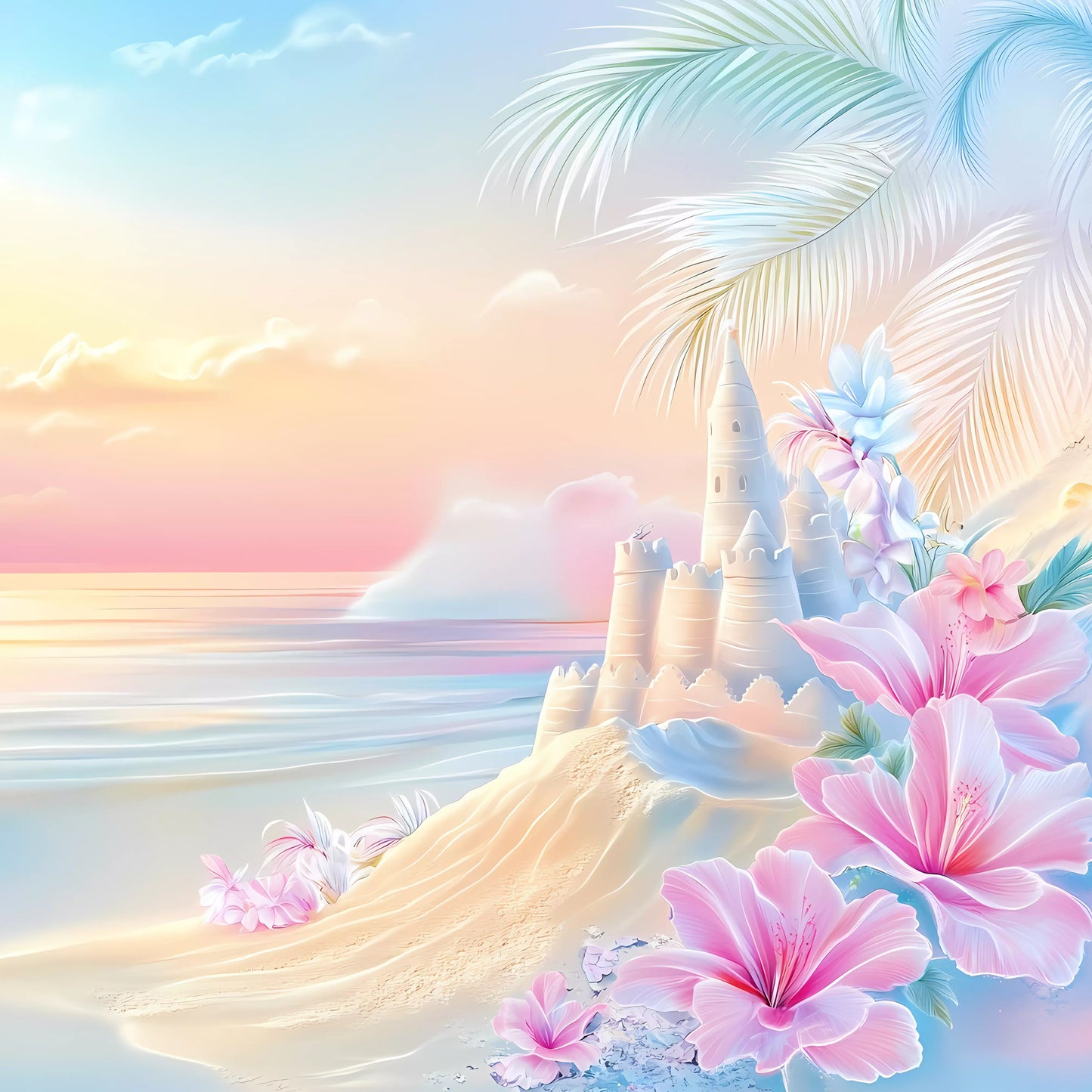 affiche décors maison paradis