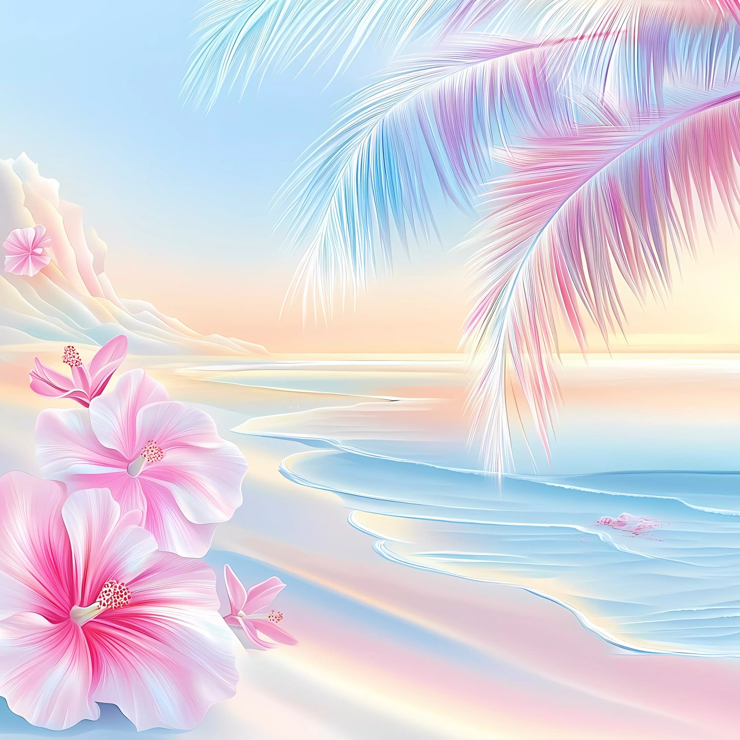 affiche décors maison paradise