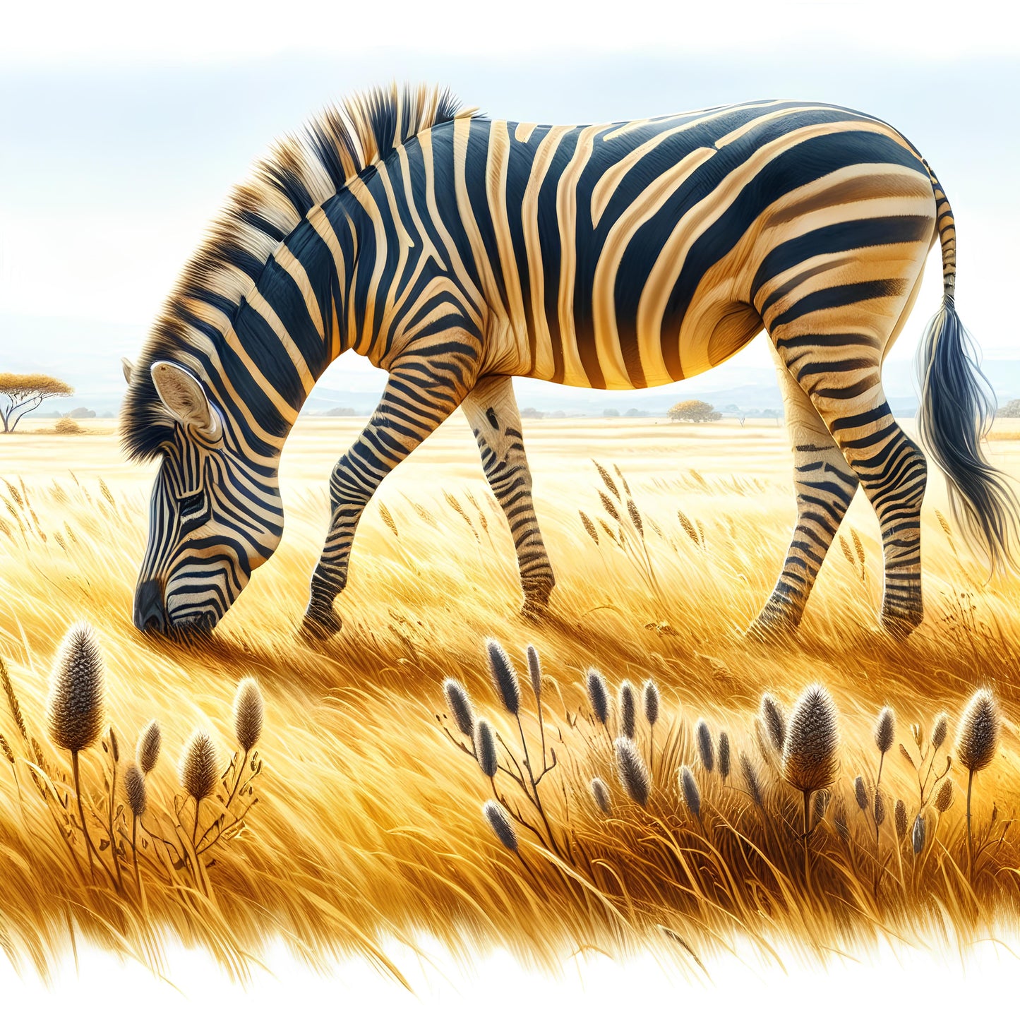 affiche zebre