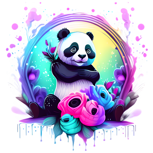 panda couleur