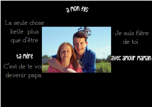 à mon fils