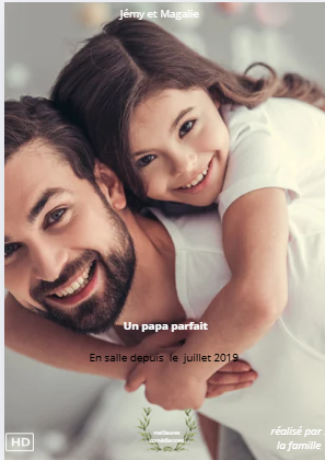 affiche de film cinéma papa