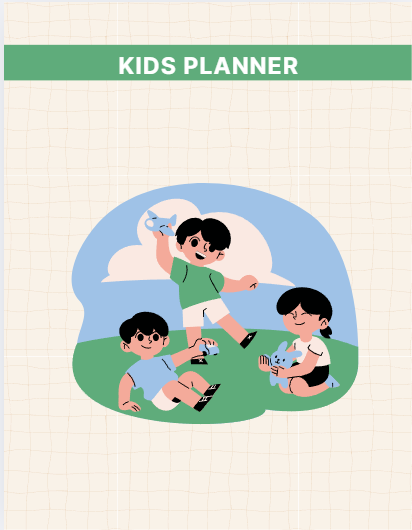 Planner kids numérique