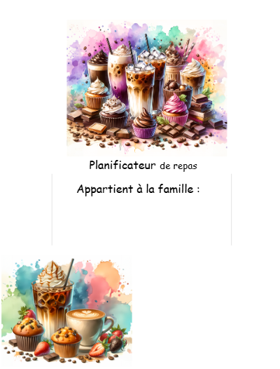 planner repas