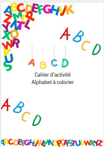 Alphabet coloriage