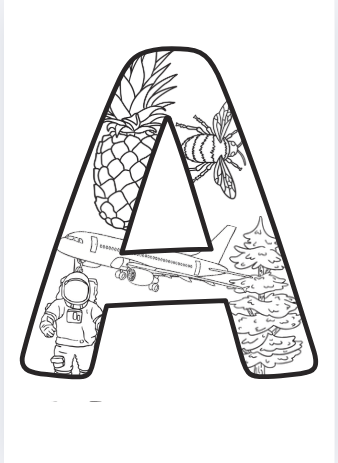 Alphabet coloriage