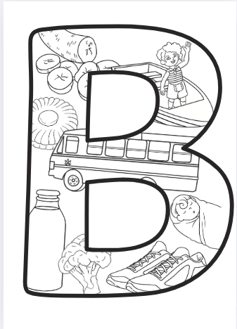 Alphabet coloriage