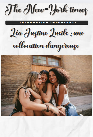 affiche de journal