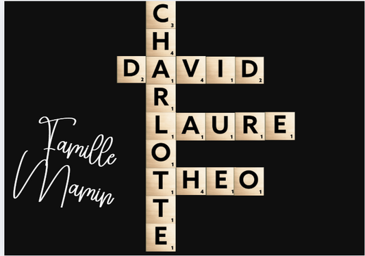 scrabble prénom de la famille