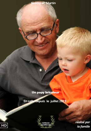 affiche de film cinéma papy