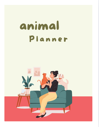 planner pet numérique