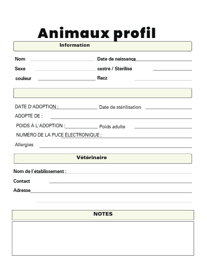 planner pet numérique