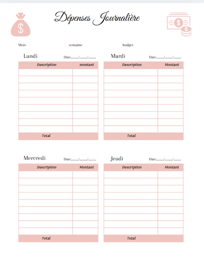 Méga planner numérique